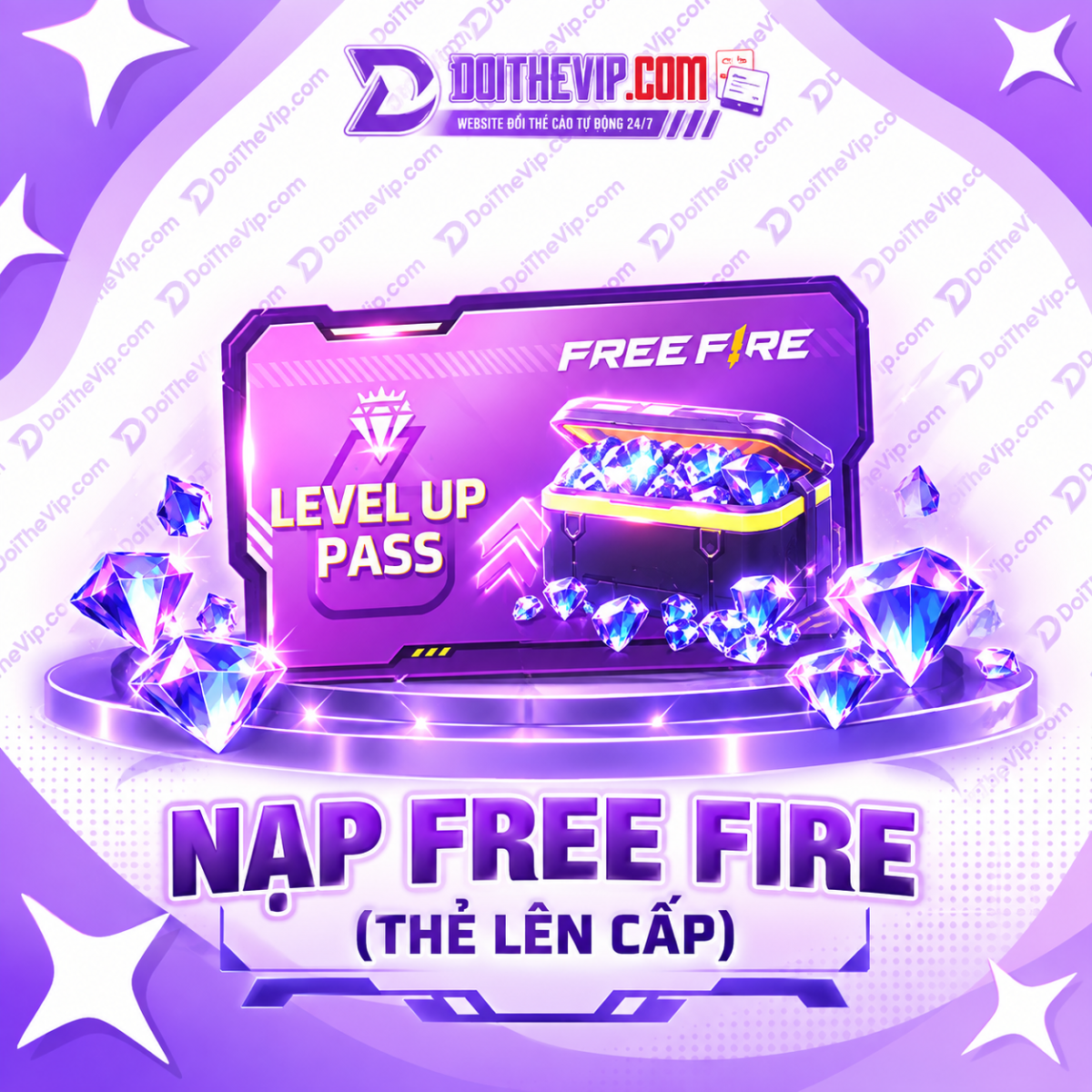 Free Fire (Thẻ Lên Cấp)
