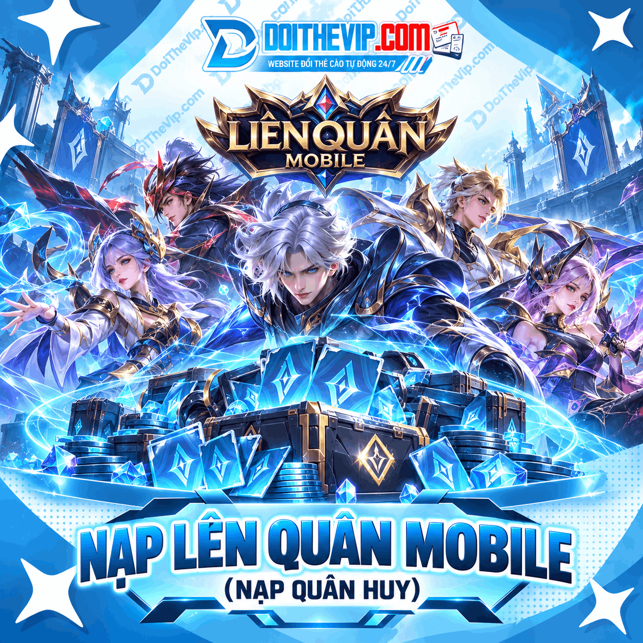 Nạp Quân Huy Liên Quân (Đăng Ký Garena)